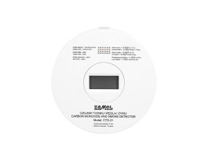 Czujnik tlenku węgla (czadu) i dymu (2w1) bateryjny CTD-01 GAR10000084