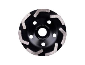Tarcza diamentowa 125 do szlifowania betonu kamienia turbo typ L Schmith