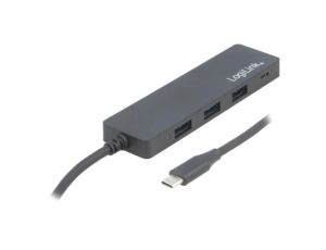 UA0311 Hub USB, USB A gniazdo x3, USB C gniazdo, USB C wtyk, USB 3.0
