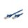 F/UTP5-CCA-200BL Patch cord F/UTP 5e linka CCA PVC niebieski 20m 26AWG