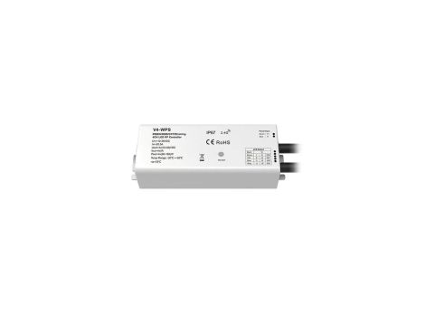 Odbiornik LED Skydance - Mono /CCT/ RGB/ RGB+W - 12-36V DC 4x5A - IP67 - V4-WPS