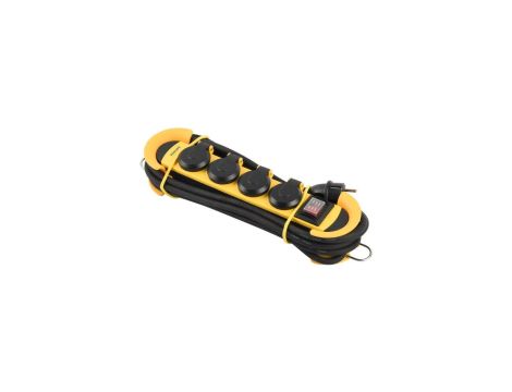 Przedłużacz warsztatowy bryzgoszczelny IP44 5m Philips SPN5140YC/60