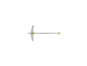 Uchwyt sprężynowy z nakrętką rodełkową, 3x85mm FK-R, żółty ocynk /opak. = 25 szt./ (9390FKR) CELO