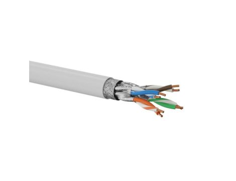 Kabel S/FTP kat.7A euroclass B2ca LSOH 1500 MHz (10Gb/s) 500m 25 lat gwarancji, badanie jakości laboratorium INTERTEK (USA) ALAN