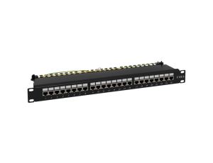 Patch panel NAVI LED STP kat.6 24 porty LSA 1U ALANTEC - ALANTEC