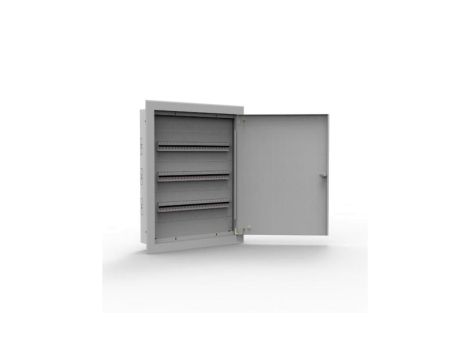 Rozdzielnica podtynkowa metalowa 72 modułowa 3x24 523x665x130 RAL9003 IP30 MP72/3/24