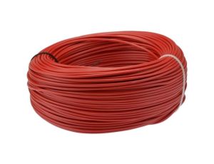 Przewód instalacyjny H07V-K / LgY 1,5 750V czerwony linka giętka Elektrokabel 50m