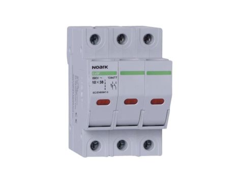 Podstawa bezpiecznikowa 3P 32A 10x38 690V Ex9F