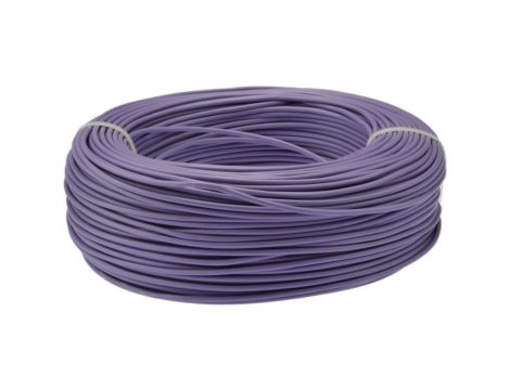 Przewód instalacyjny H07V-K / LgY 1,5 750V fioletowy linka giętka Elektrokabel 25m