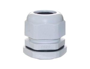 Dławnica kablowa 18-25mm IP67 gwint calowy jasnoszara PG29