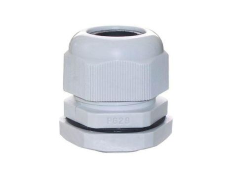 Dławnica kablowa 18-25mm IP67 gwint calowy jasnoszara PG29