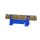 Listwa zaciskowa 12-polowa 10mm2 TH35 niebieska LZ-12B