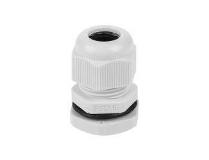 Dławnica kablowa 9-13mm IP67 gwint calowy jasnoszara PG13.5