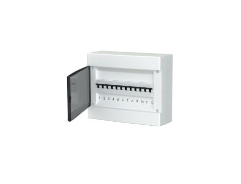 Rozdzielnica modułowa natynkowa plastikowa 1x12 IP40 C.1312-P