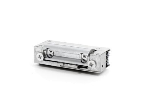 Elektrozaczep Hartte XS12UW-B wąski z wyłącznikiem i wzmocnioną sprężyną 12V AC/DC
