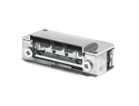 Elektrozaczep Hartte XS12UW-C wąski z wyłącznikiem i wyślizgiem 12V AC/DC
