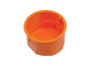 Puszka podtynkowa 60mm pomarańczowa PK60LUXp.100 A.0001AP /100szt./