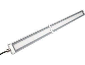 Oświetlenie maszynowe LED, 60x300x51mm, światło białe, 12W, 1000lx, 6000K, 24VDC, -30-50C, kabel PVC, IP67 EM510100