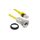 09454521501 Gniazdo RJ45 22mm har-port -2570C Ø22,3mm IP20 srebrny