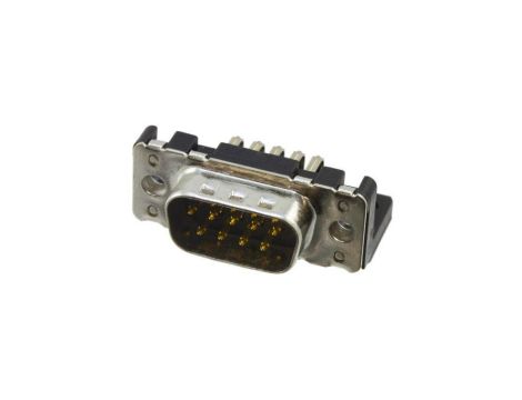 09651627811 D-Sub PIN: 9 gniazdo męskie kątowe 90 THT M3