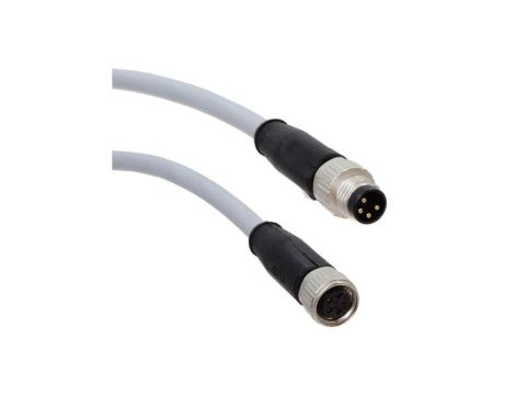 21348081481050 Kabel: do czujników/automatyki M8-M8 męskie żeńskie PIN: 4