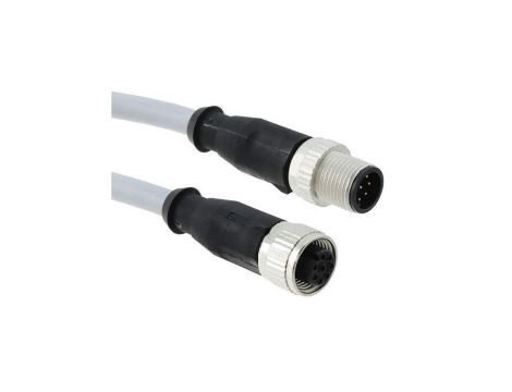 21348485882020 Kabel: do czujników/automatyki PIN: 8 M12-M12 2m wtyk wtyk