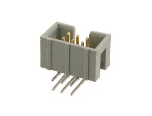 Gniazdo IDC męskie PIN: 6 kątowe 90 THT 1,27mm Układ: 2x3 09185067323