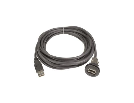 09454521961 Gniazdo USB 22mm har-port -2570C Ø22,3mm IP20 czarny Dł: 1m