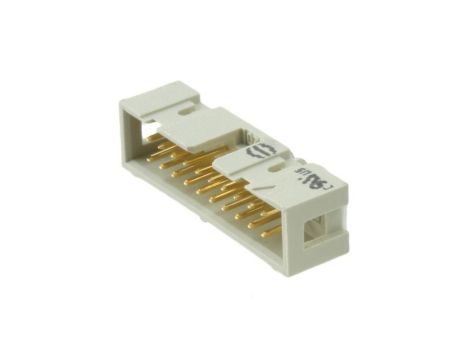 09185206323 Gniazdo IDC męskie PIN: 20 kątowe 90 THT 1,27mm Układ: 2x10