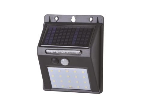 Naświetlacz solar LED 80lm 3.7Vx1200mAh barwa zimna 7000K IP44 z czujnikiem LGS010S