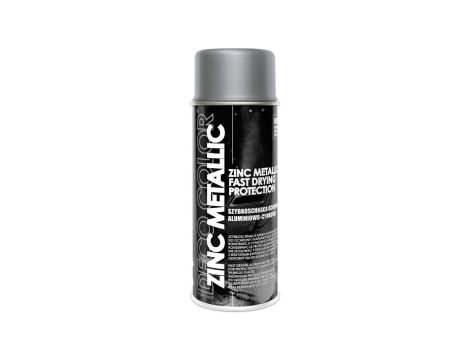 Alu cynk spray 600ml Zinc Metalic duża puszka