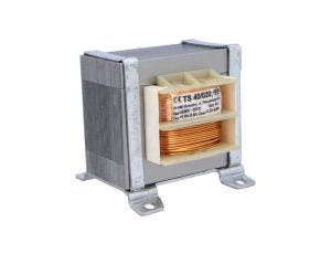 Transformator sieciowy 40VA, 230VAC IP00 TS 40/020