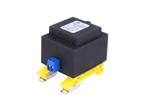 TSZS16/24V Transformator zalewany 16VA, 230VAC, 24V 660mA na szynę DIN