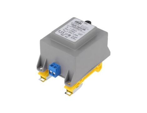 TSZS25/24V Transformator zalewany 25VA, 230VAC, 24V, 1,04A na szynę DIN
