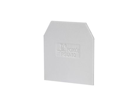 Płytka skrajna przegroda szary PSU-10 A41-0208