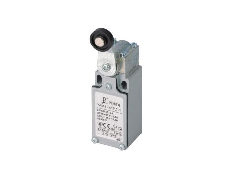 Wyłącznik krańcowy 1R 1Z migowy metal dźwignia z rolką z tworzywa Ø18 PAM1F41PZ11 A37-4670