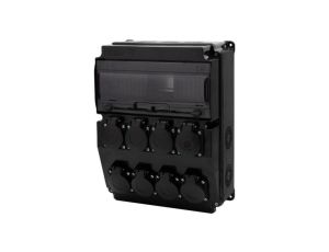 Rozdzielnica CAJA 12M SCENIC - gniazda 8x230V /12 modułów/