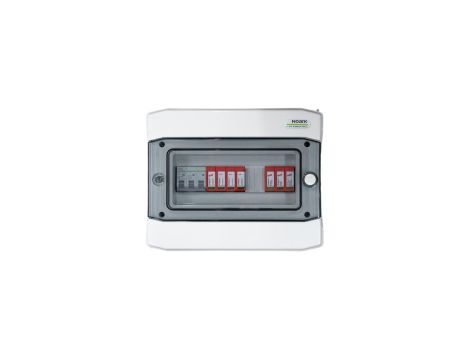 Skrzynka przyl.z ogranicznikiem przepiec 1000V typu 2, 1 x lancuch PV, 1 x MPPT // ogr. AC typ 2, 16A 3-F