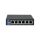 Switch desktop 6x port RJ45 (4x PoE+ 1Gb/s i 2x Uplink 1Gb/s Ethernet) przełącznik niezarządzalny AVIZIO