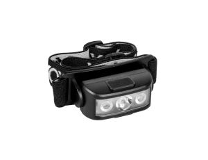 Latarka akumulatorowa czołowa 100lm LED + 2xLED VA0174 VAYOX