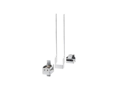 Zestaw ekranujący skład: zacisk ekranujący, wspornik, element zasilający 24V DC SIMATIC S7-1500 6ES7590-5CA00-0AA0 /1opak.=5szt/
