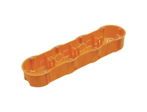 Puszka instalacyjna podtynkowa PK 60 poczwórna z wkrętami A.0049WP /25szt./