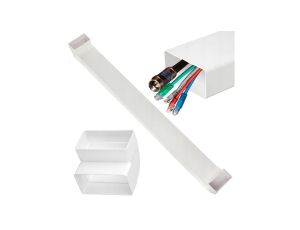 Kanał kablowy podtynkowy telewizyjny TV 1m zestaw 110x55mm