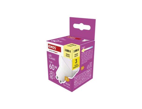 Żarówka LED Classic MR16 GU10 7W 806lm 3000K ciepła biel ZQ8E42