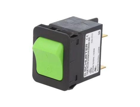 3-128-238 Wyłącznik nadprądowy Iznam: 3A Uznam: 240VAC 60VDC DPST 34x26mm MCB