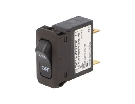 3-128-211 Wyłącznik nadprądowy Iznam: 16A Uznam: 240VAC 32VDC SPST 34x14,5mm
