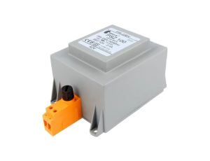 Transformator sieciowy 100VA 230VAC 42V na szynę DIN IP30 PSZ100/230/42V