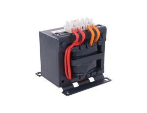 Transformator sieciowy 200VA 230VAC 24V śrubowy IP00 A: 96mm TMM200/A230/24V