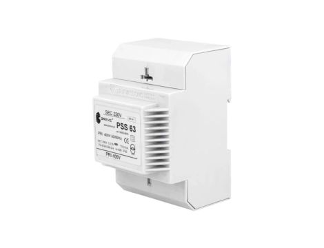 PSS63/400/230V Transformator sieciowy 63VA 400VAC 230V na szynę DIN IP30