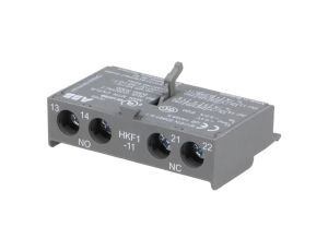 HKF1-11 Styki pomocnicze NO + NC czołowy zaciski śrubowe